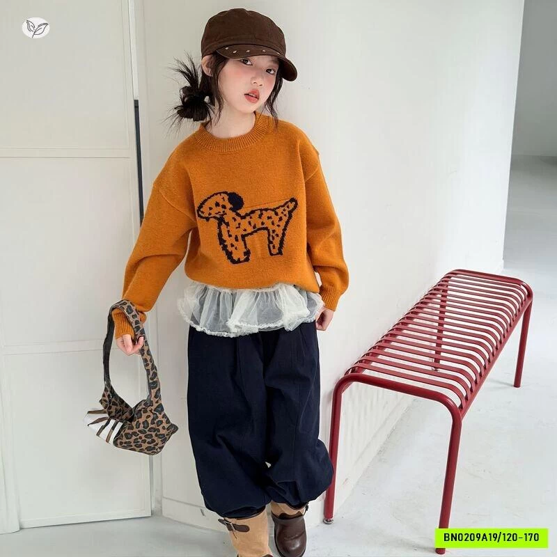 ÁO LEN CÚN CAM SZ ĐẠI