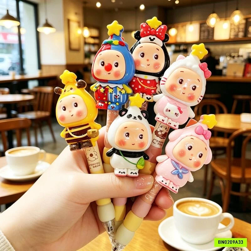 SÉT 6 BÚT BI MINI DỄ THƯƠNG