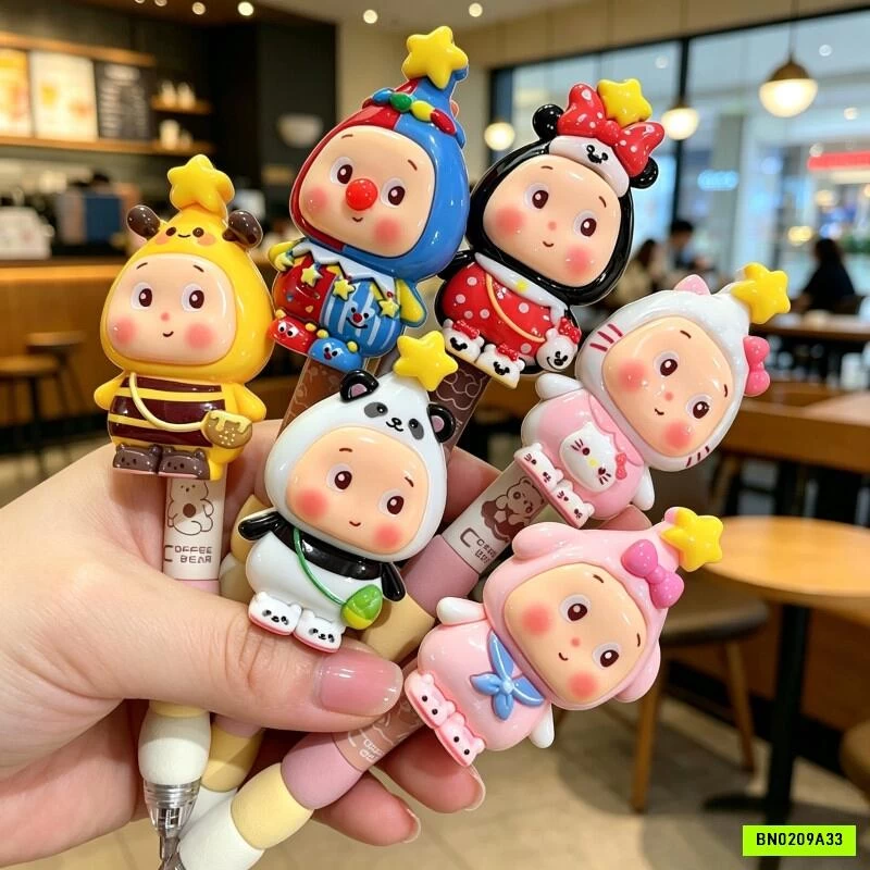SÉT 6 BÚT BI MINI DỄ THƯƠNG