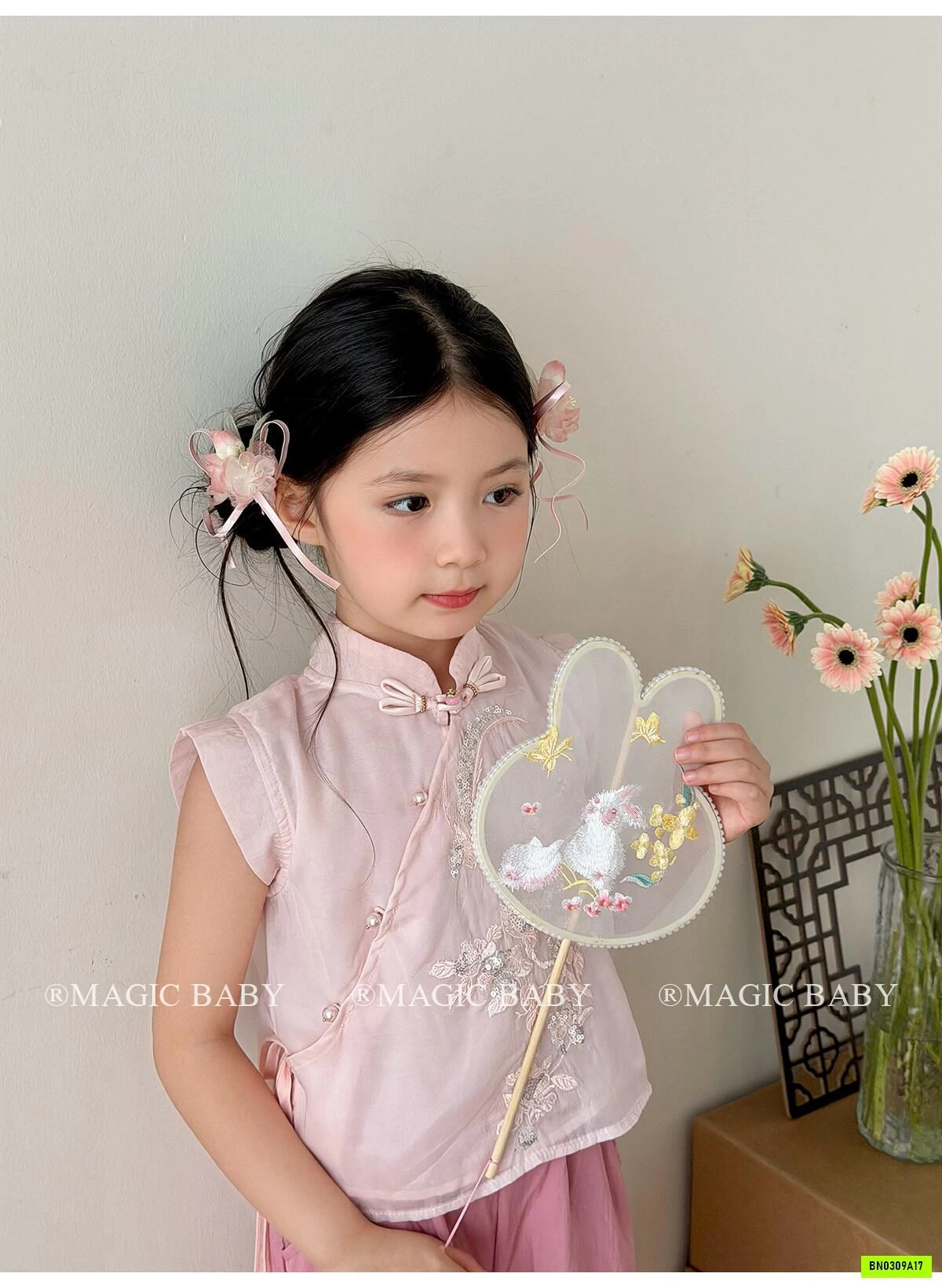 KẸP TÓC HOA CHỤP ẢNH