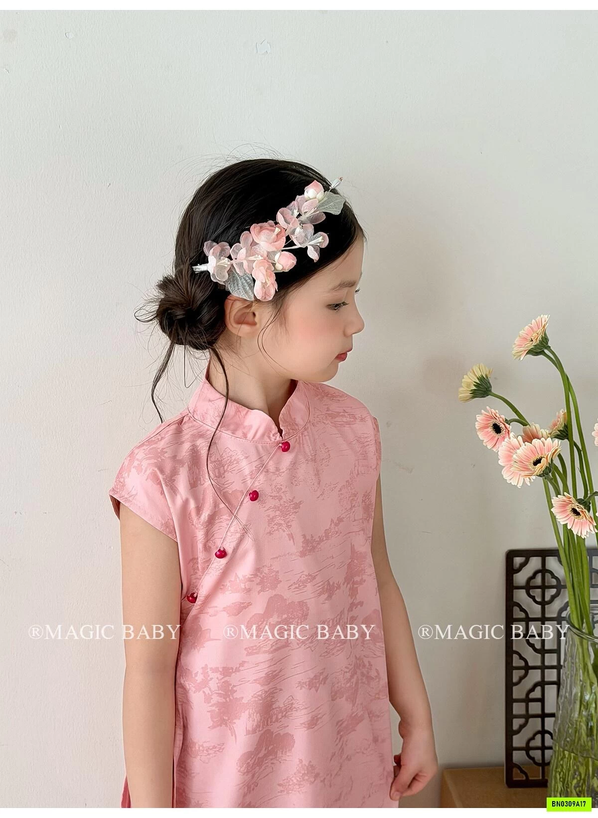 KẸP TÓC HOA CHỤP ẢNH