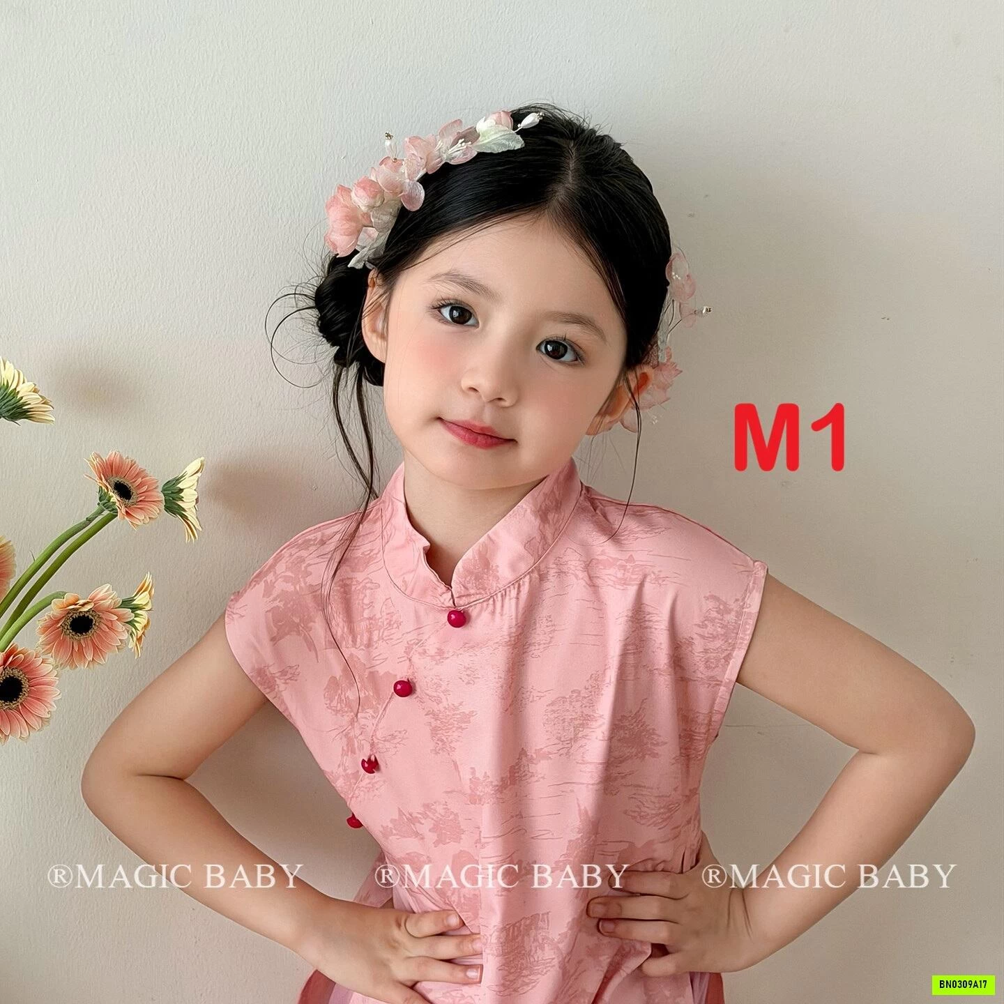 KẸP TÓC HOA CHỤP ẢNH