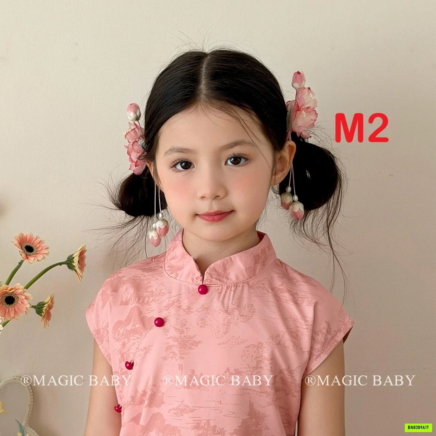 KẸP TÓC HOA CHỤP ẢNH