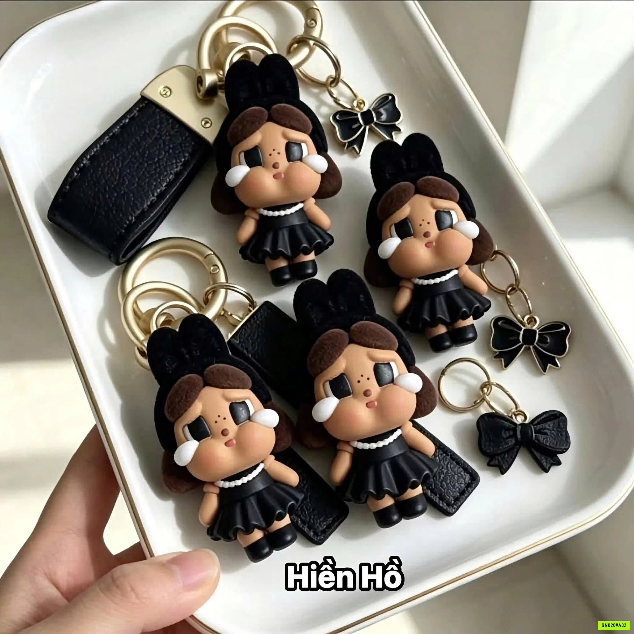 MÓC KHÓA BABYTHREE BLACK