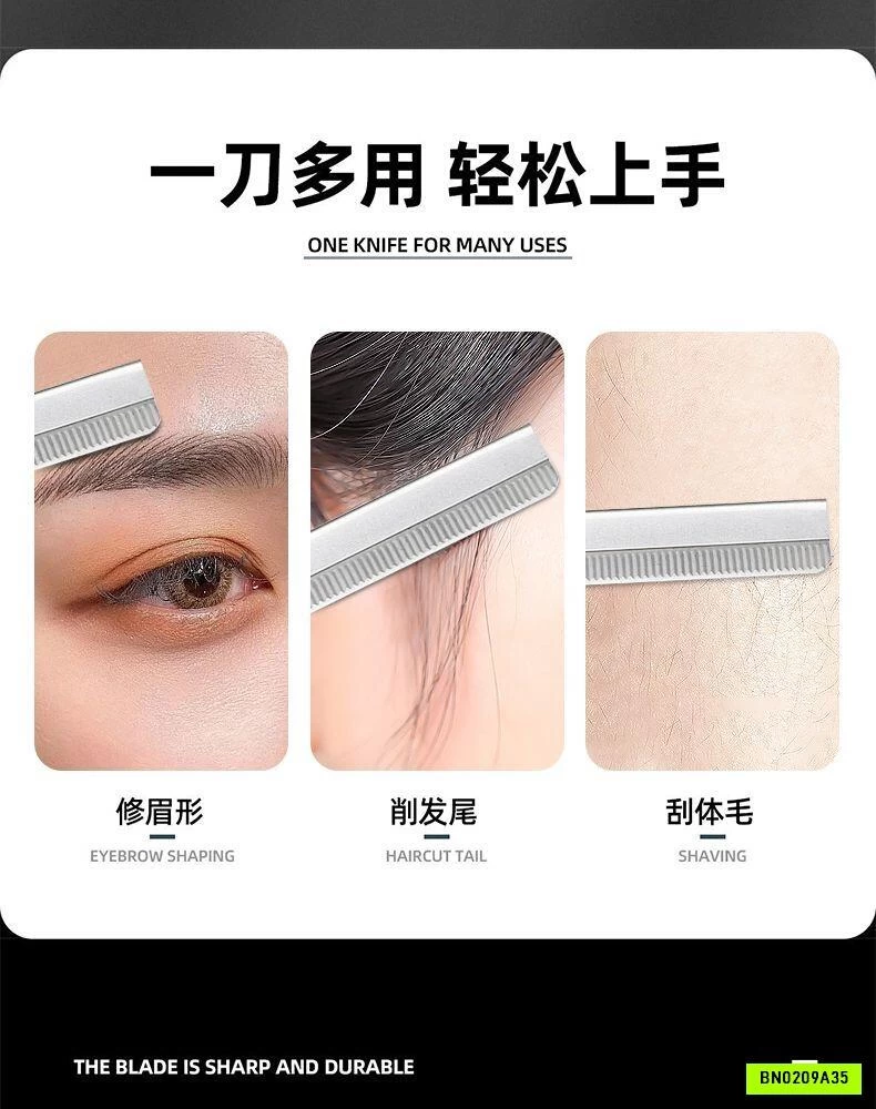 COMBO 100 LƯỠI DAO TỈA LÔNG MÀY