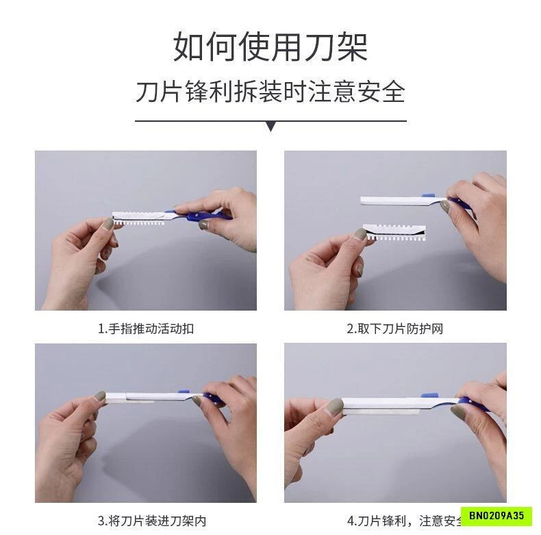 COMBO 100 LƯỠI DAO TỈA LÔNG MÀY