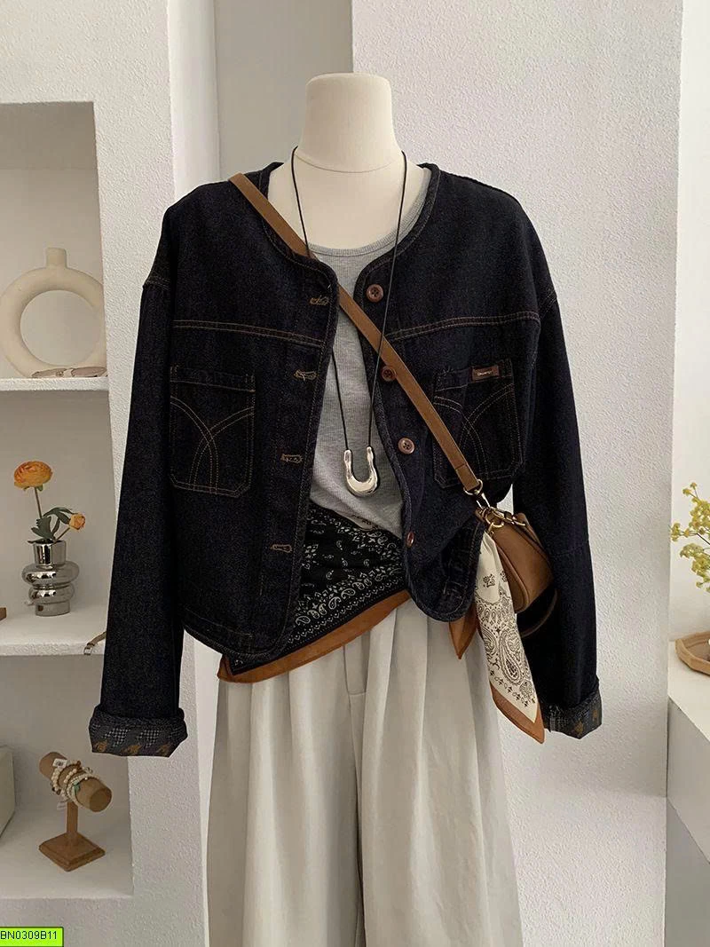 ÁO KHOÁC JEAN THỜI TRANG CAO CẤP