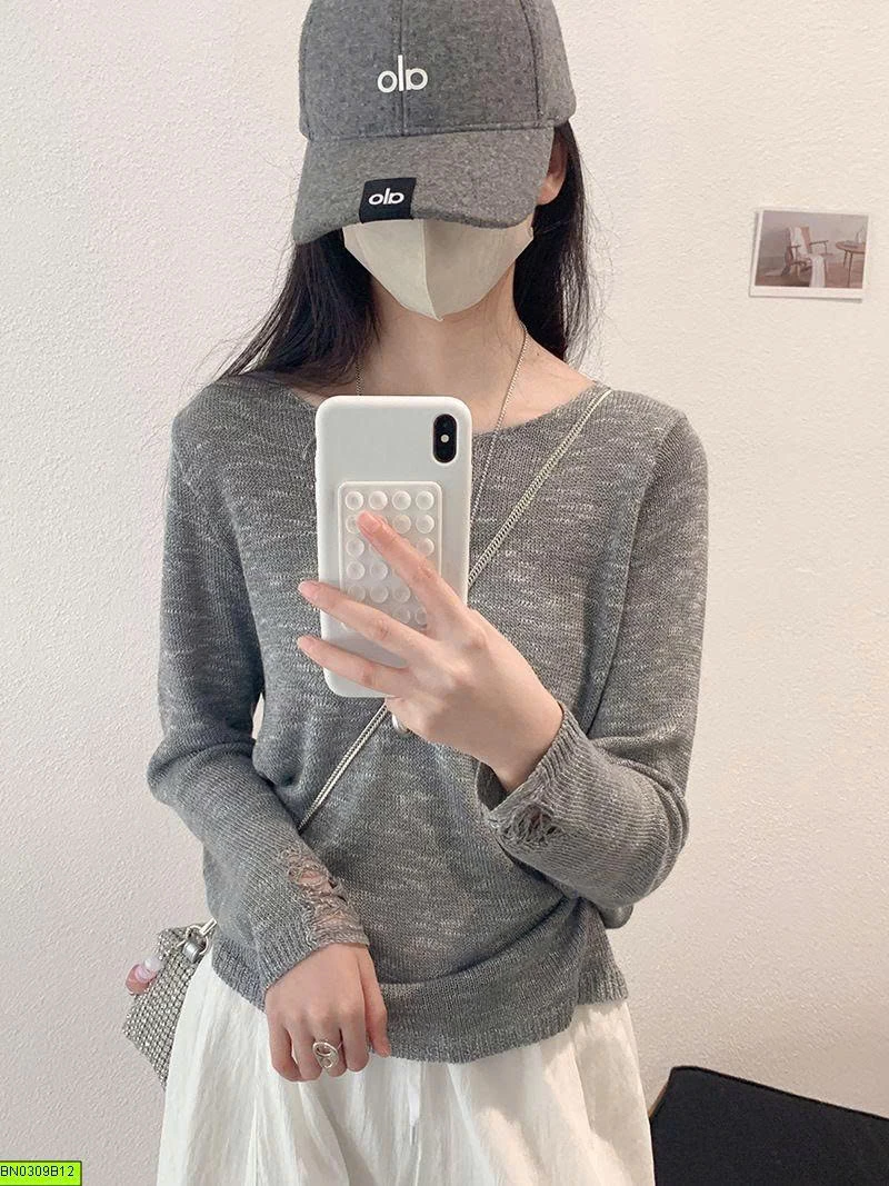 ÁO LEN DỆT CỔ TRÒN