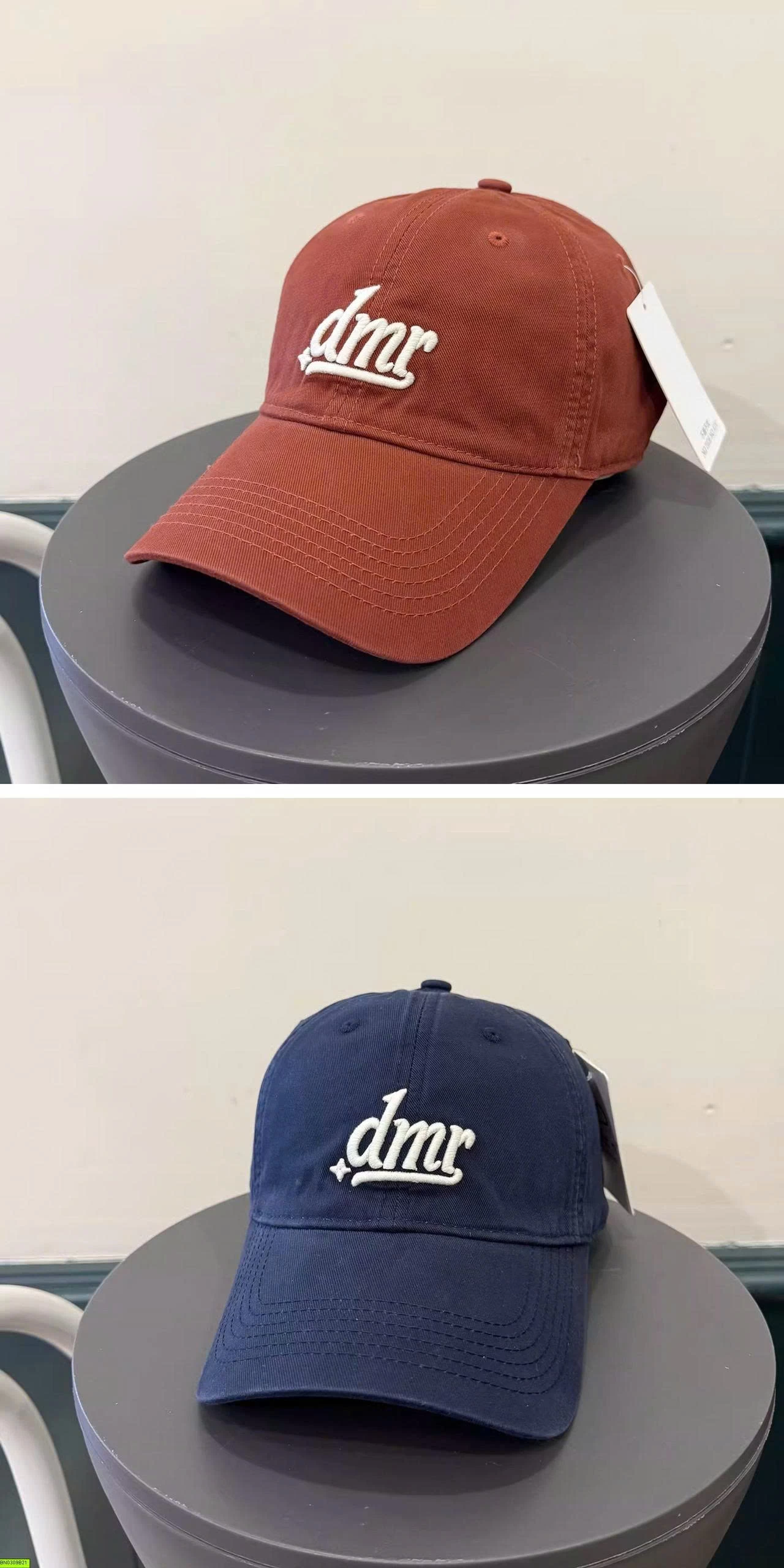 MŨ KẾT THÊU CHỮ DMR