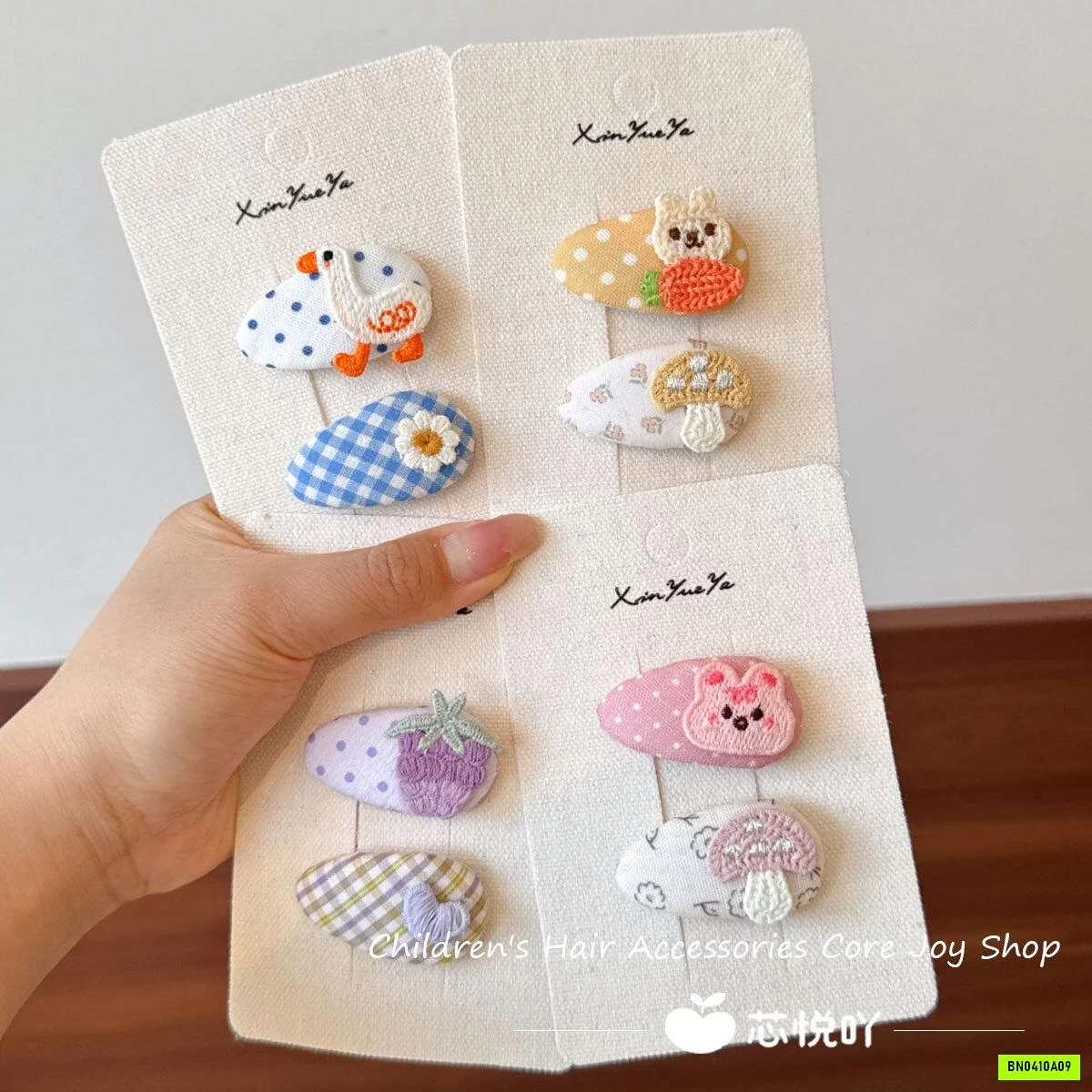 SÉT 12 KẸP TÓC XINH