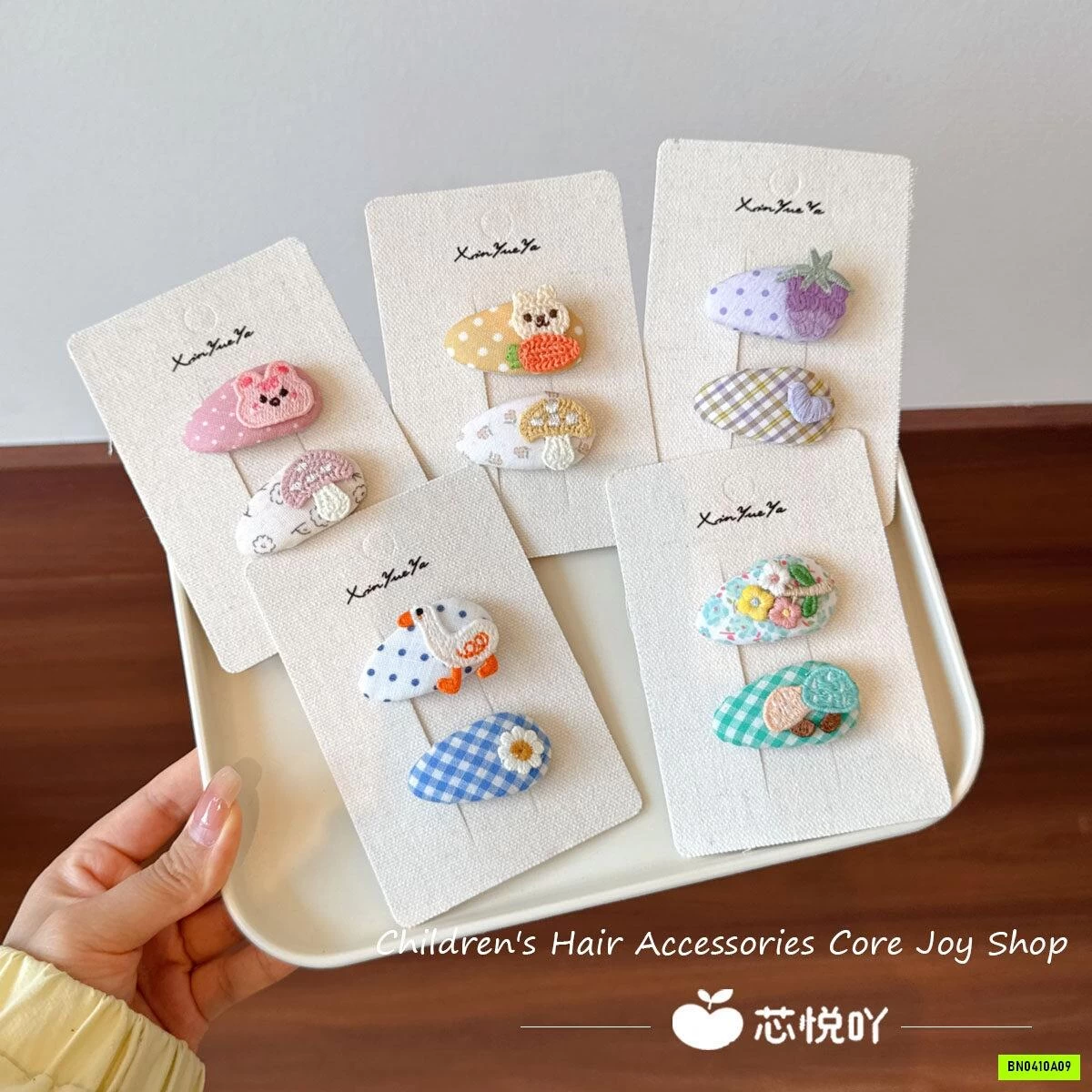 SÉT 12 KẸP TÓC XINH
