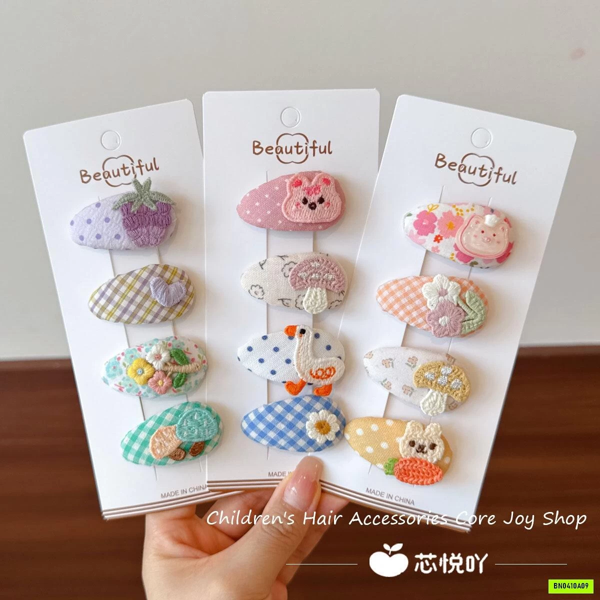 SÉT 12 KẸP TÓC XINH