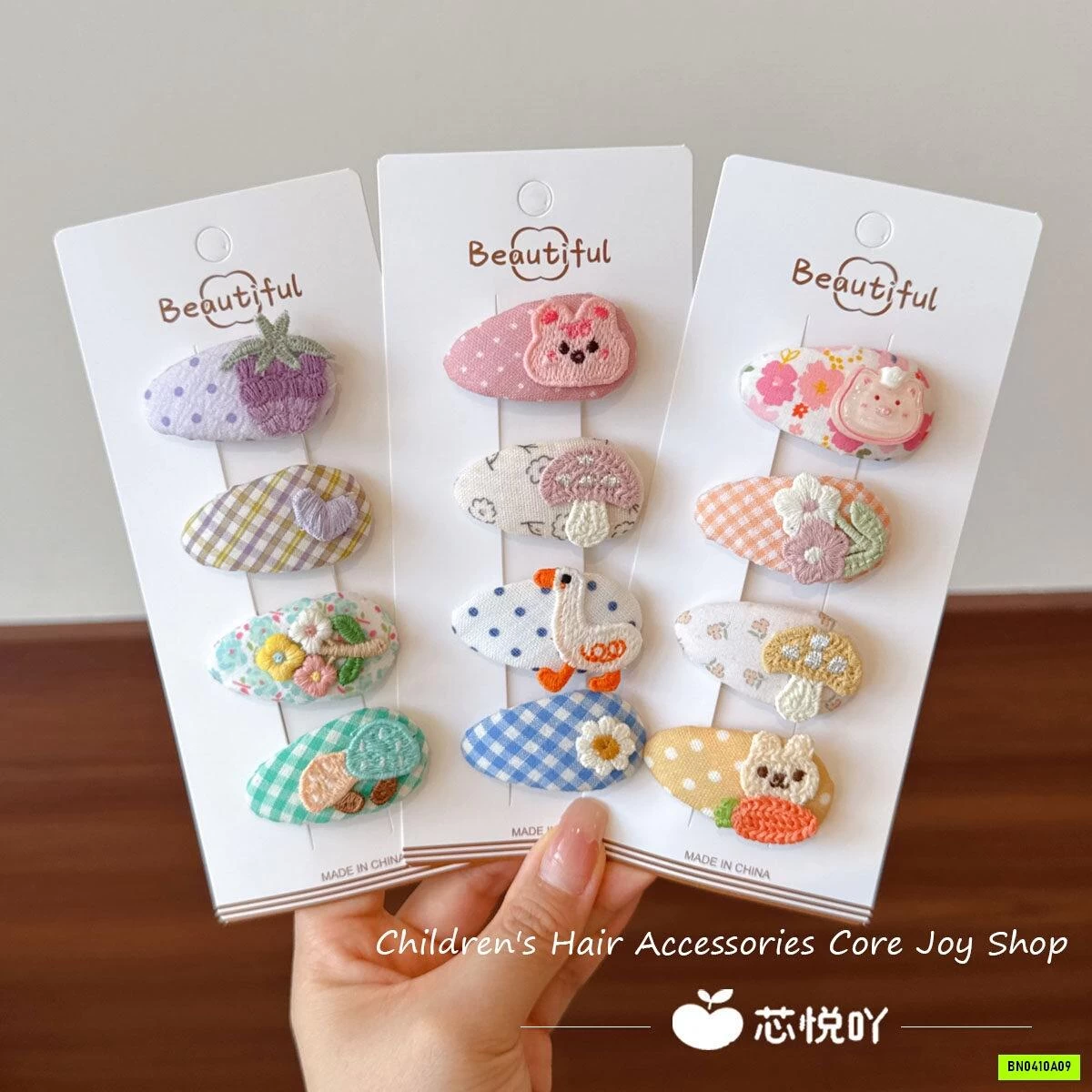 SÉT 12 KẸP TÓC XINH