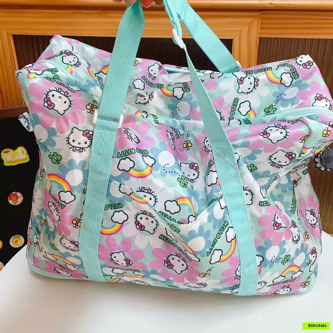 TÚI DU LỊCH GẤP GỌN KITTY