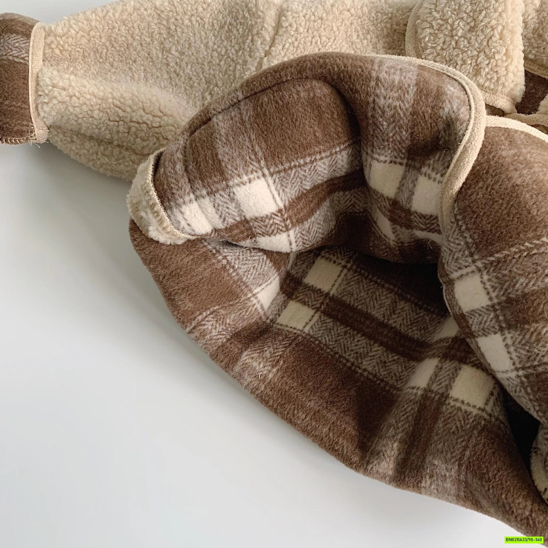 KHOÁC LÔNG CỪU 2 LỚP VINTAGE