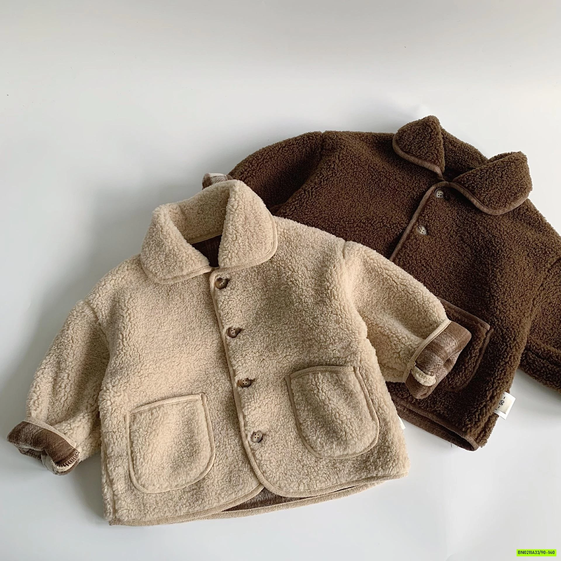 KHOÁC LÔNG CỪU 2 LỚP VINTAGE