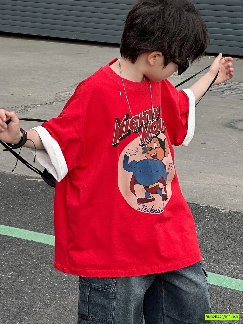 ÁO THUN ĐỎ MOUSE