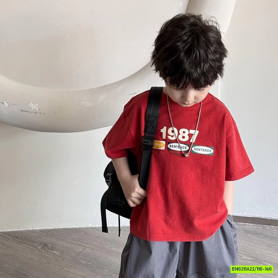 ÁO THUN ĐỎ 1987
