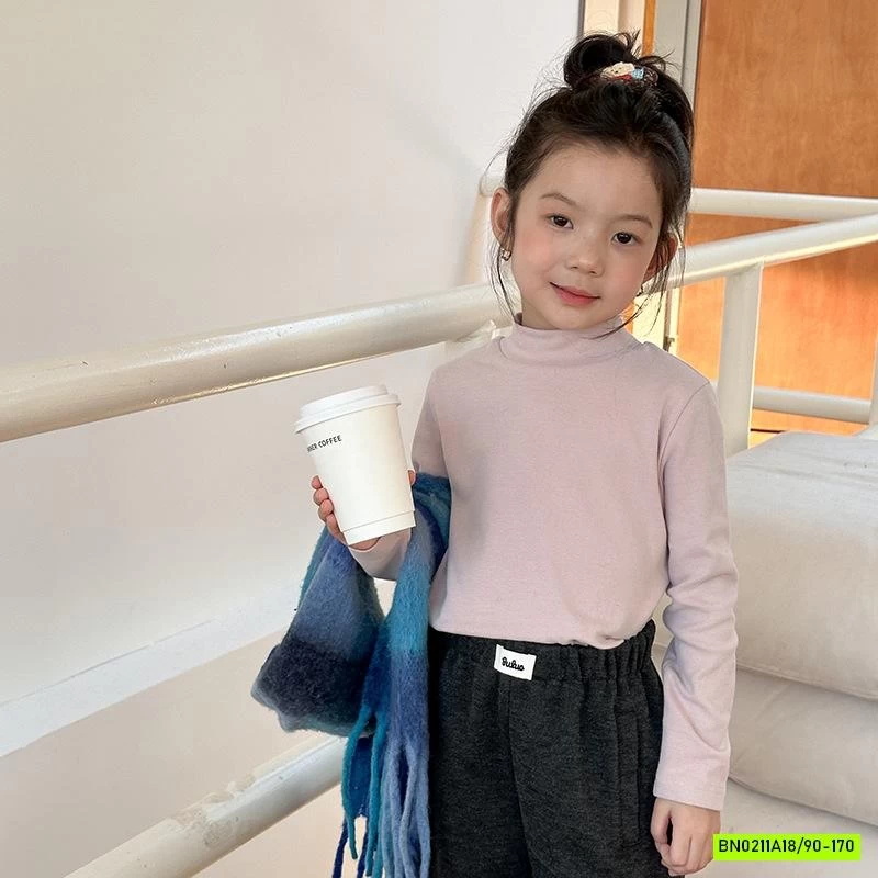 ÁO NỈ GIỮ NHIỆT CỔ 3P 25H045 AMBB