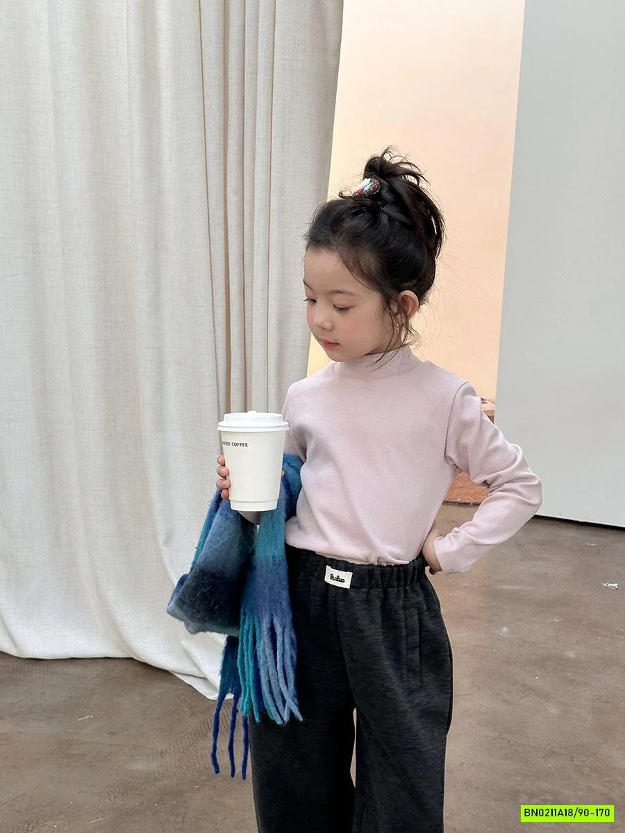 ÁO NỈ GIỮ NHIỆT CỔ 3P 25H045 AMBB