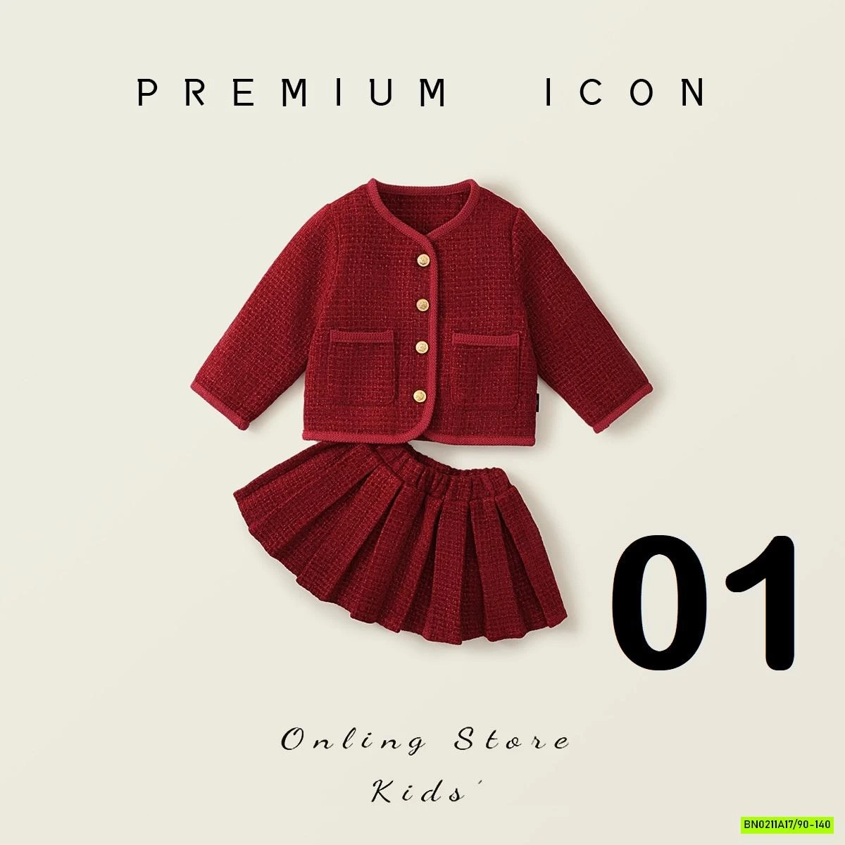 SÉT VÁY DẠ ĐỎ PREMIUM