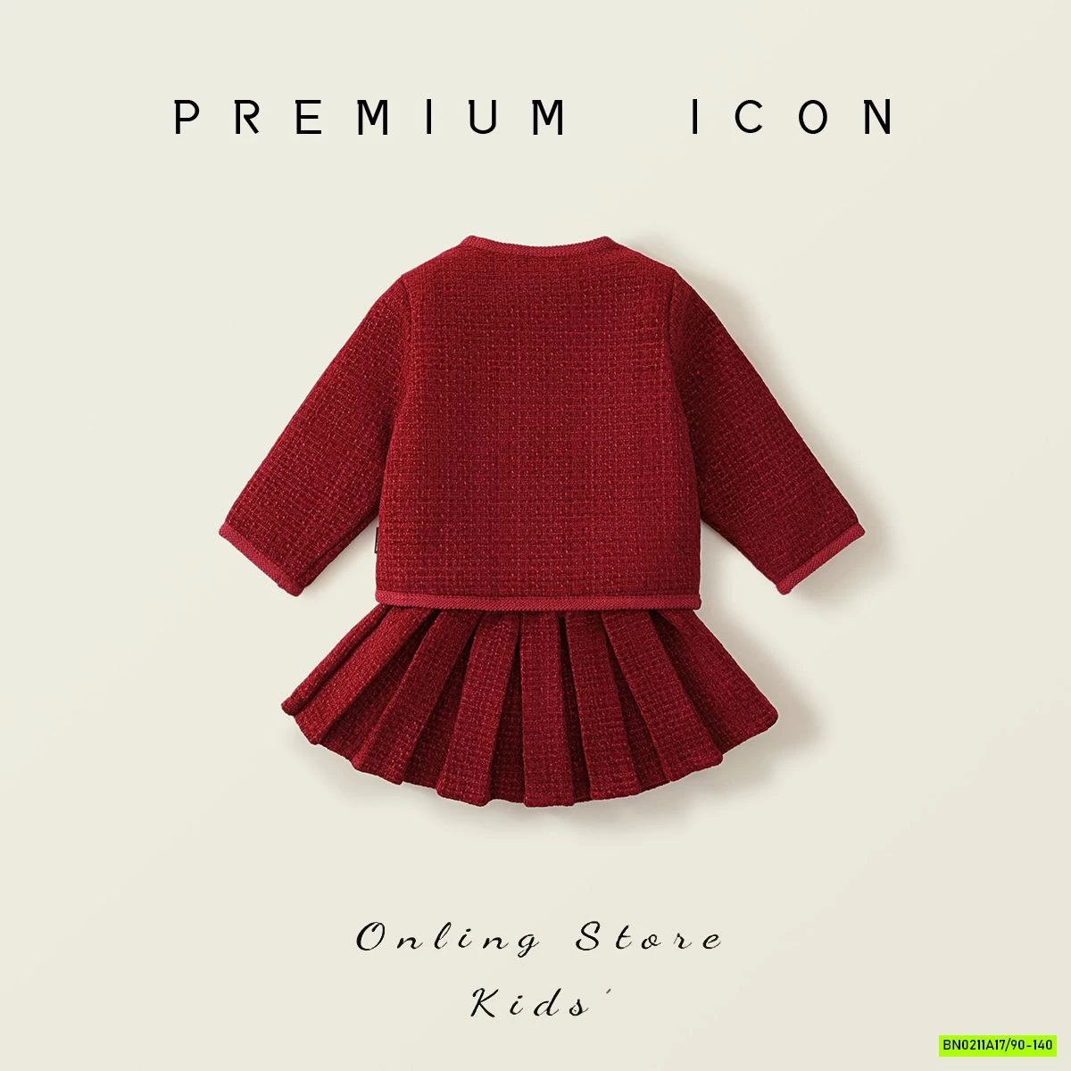 SÉT VÁY DẠ ĐỎ PREMIUM