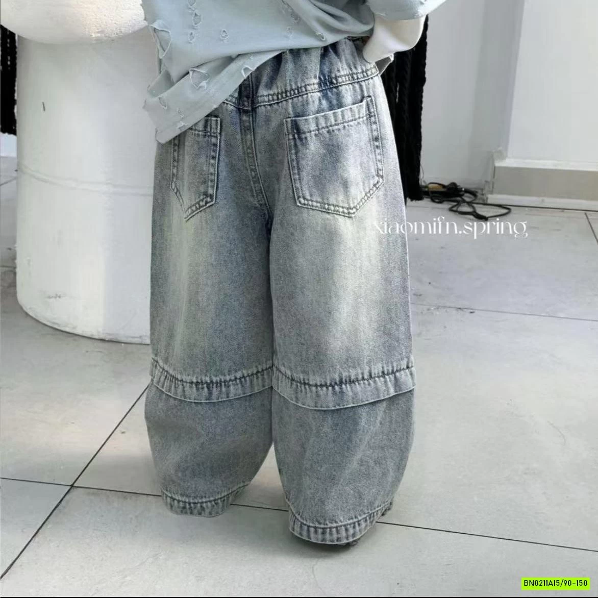 ÁO GIẢ 2 LỚP MIX JEANS CÁ TÍNH