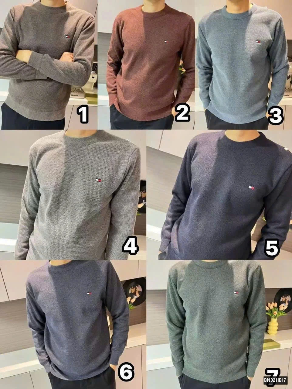 ÁO LEN DÀI TAY CHO NAM