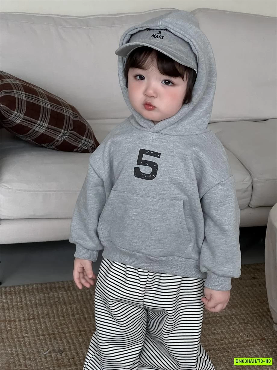HOODIE SỐ 5 MIX QUẦN KẺ