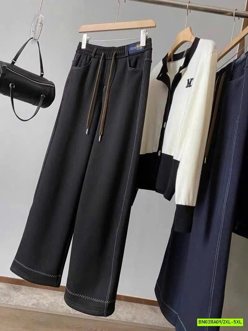 QUẦN JEANS SUÔNG LÓT NỈ