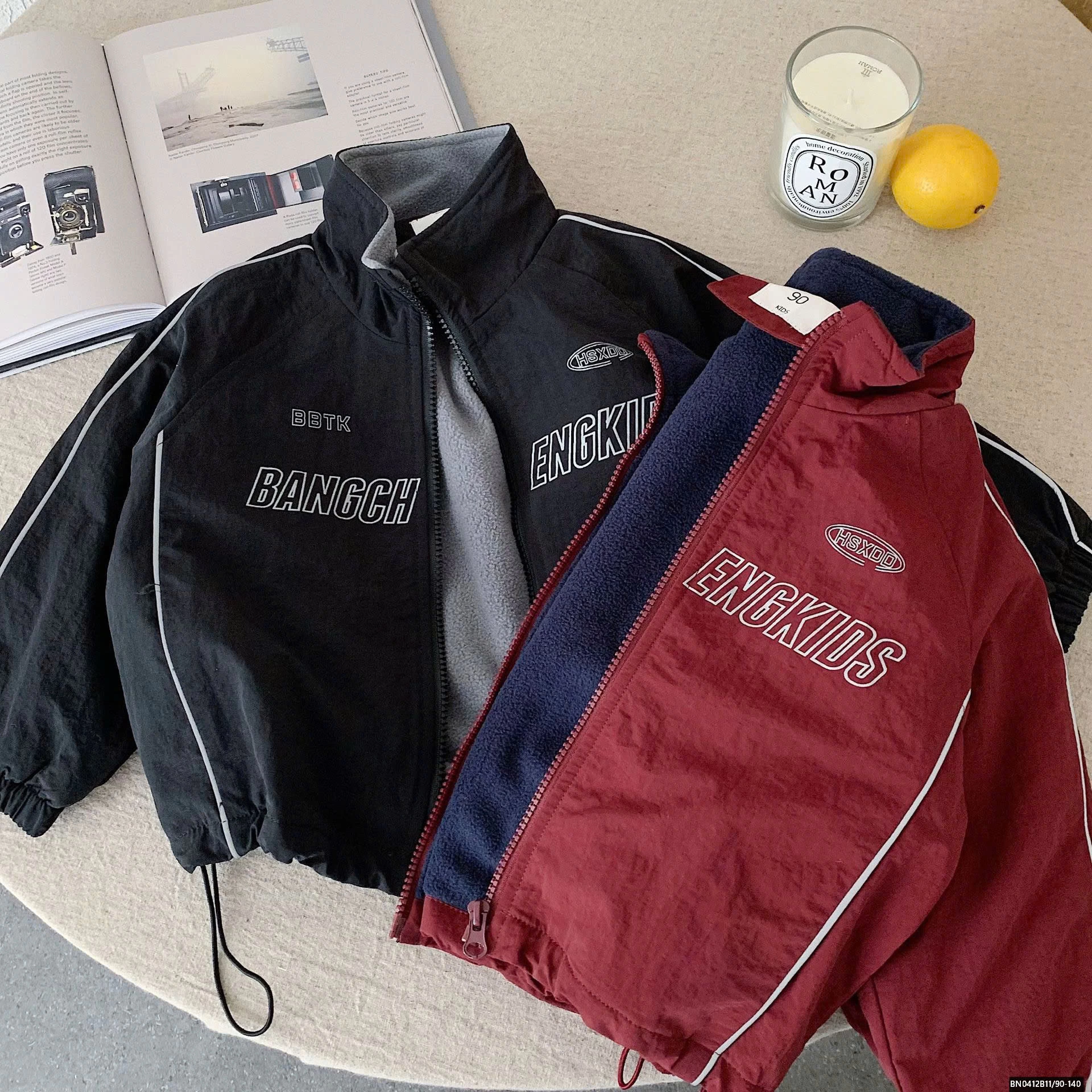 ÁO KHOÁC GIÓ LÓT LÔNG CỪU