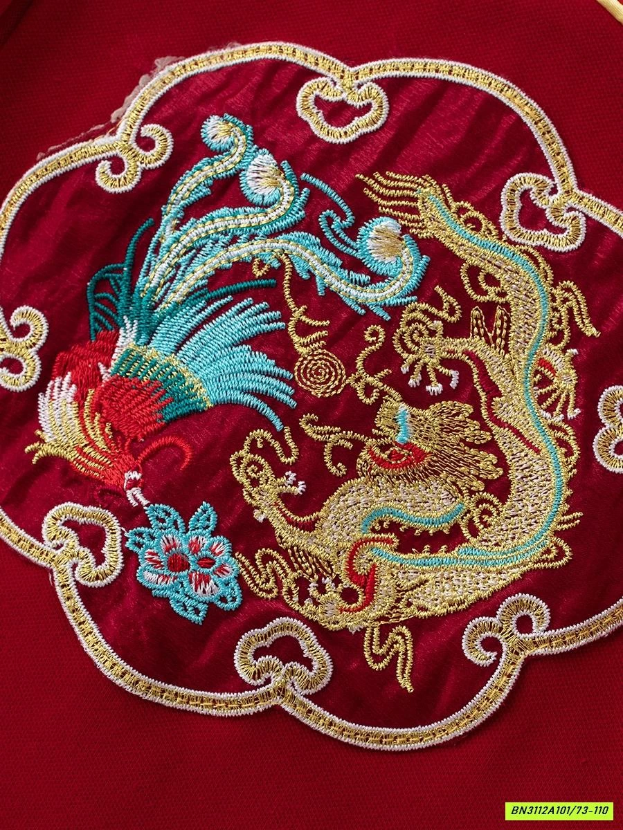 ĐẦM VOAN CÁNH TIÊN THÊU RỒNG