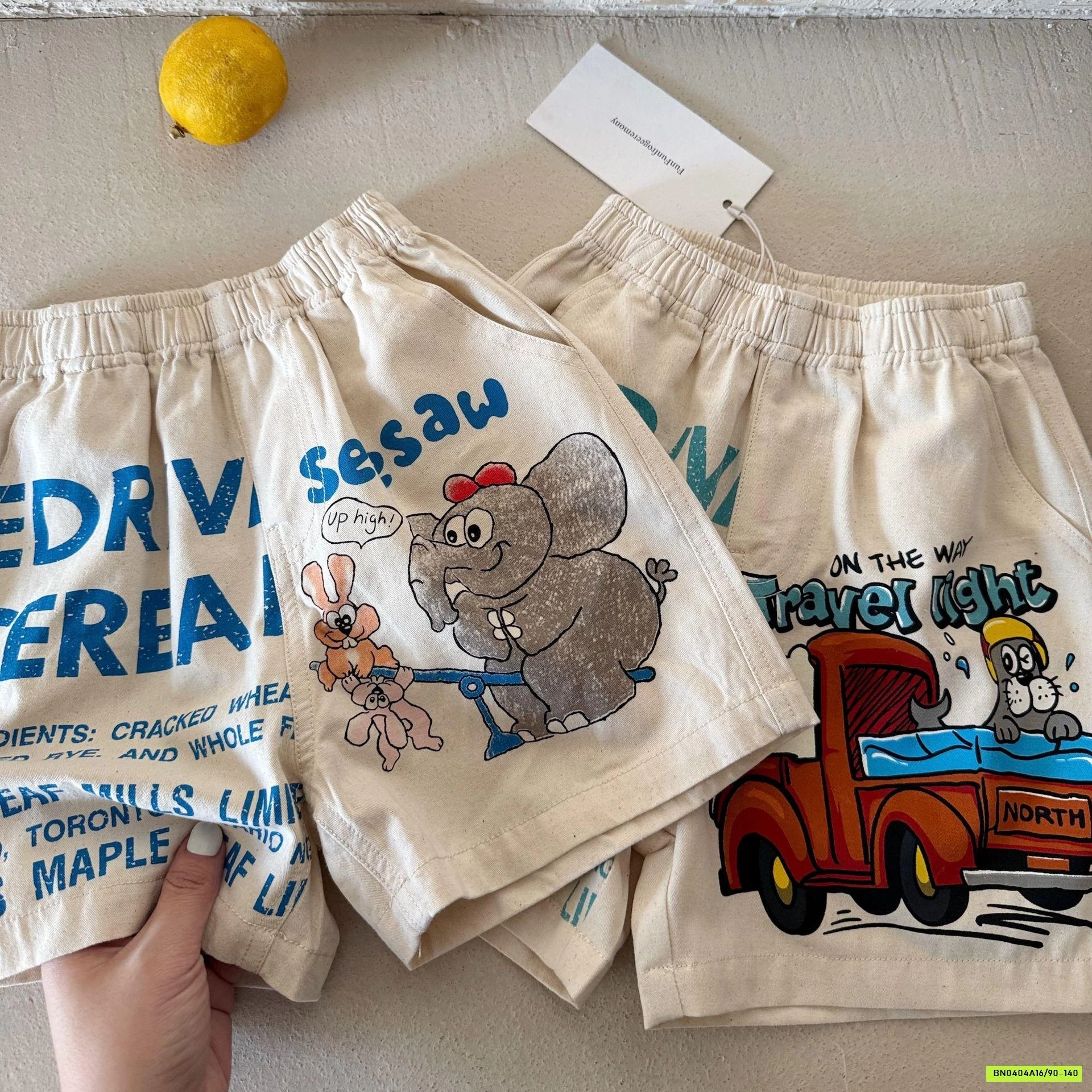 SHORT THÔ IN HÌNH KUTE MMGGBABY