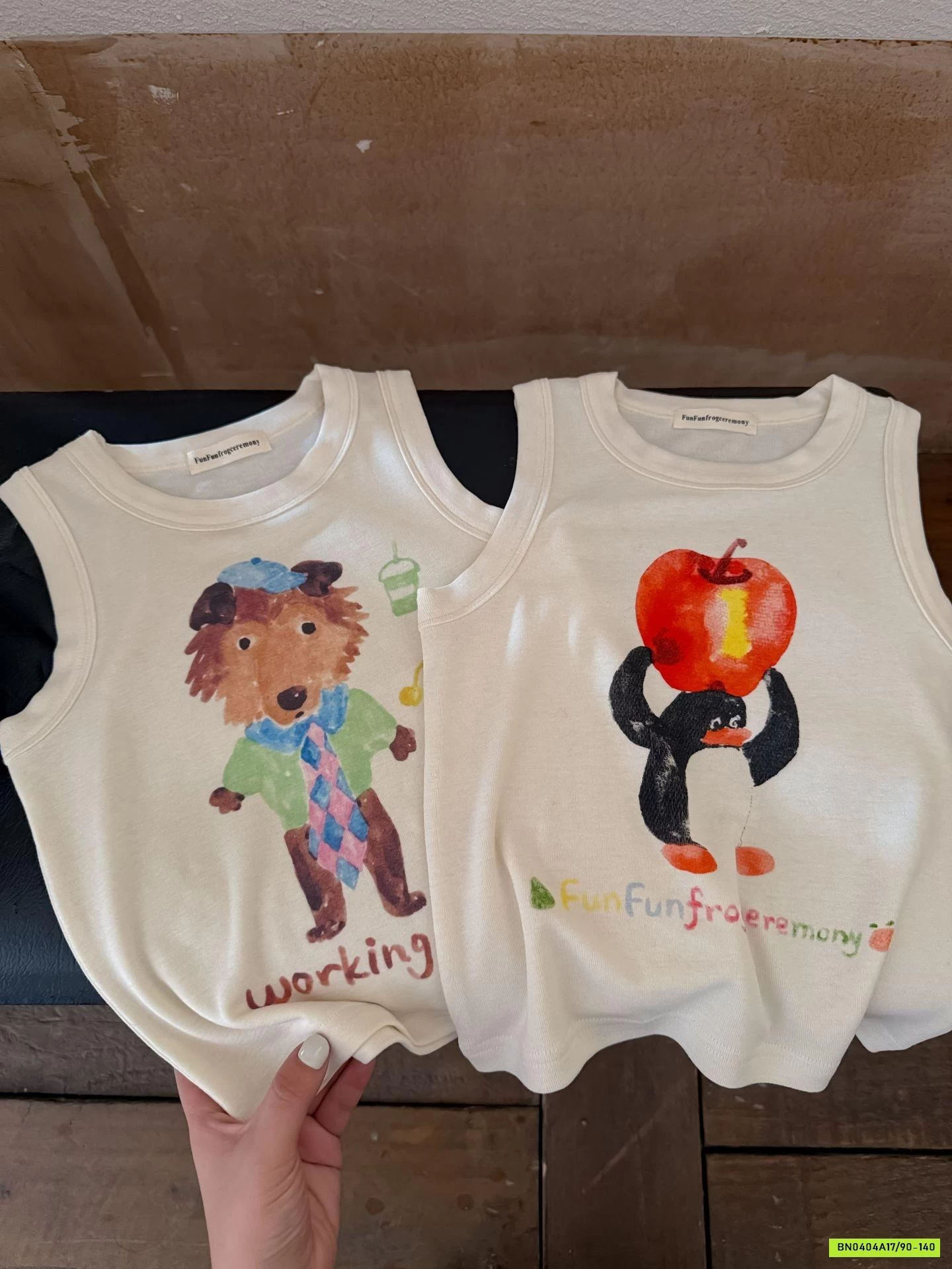 ÁO 3 LỖ THÚ CƯNG MMGGBABY