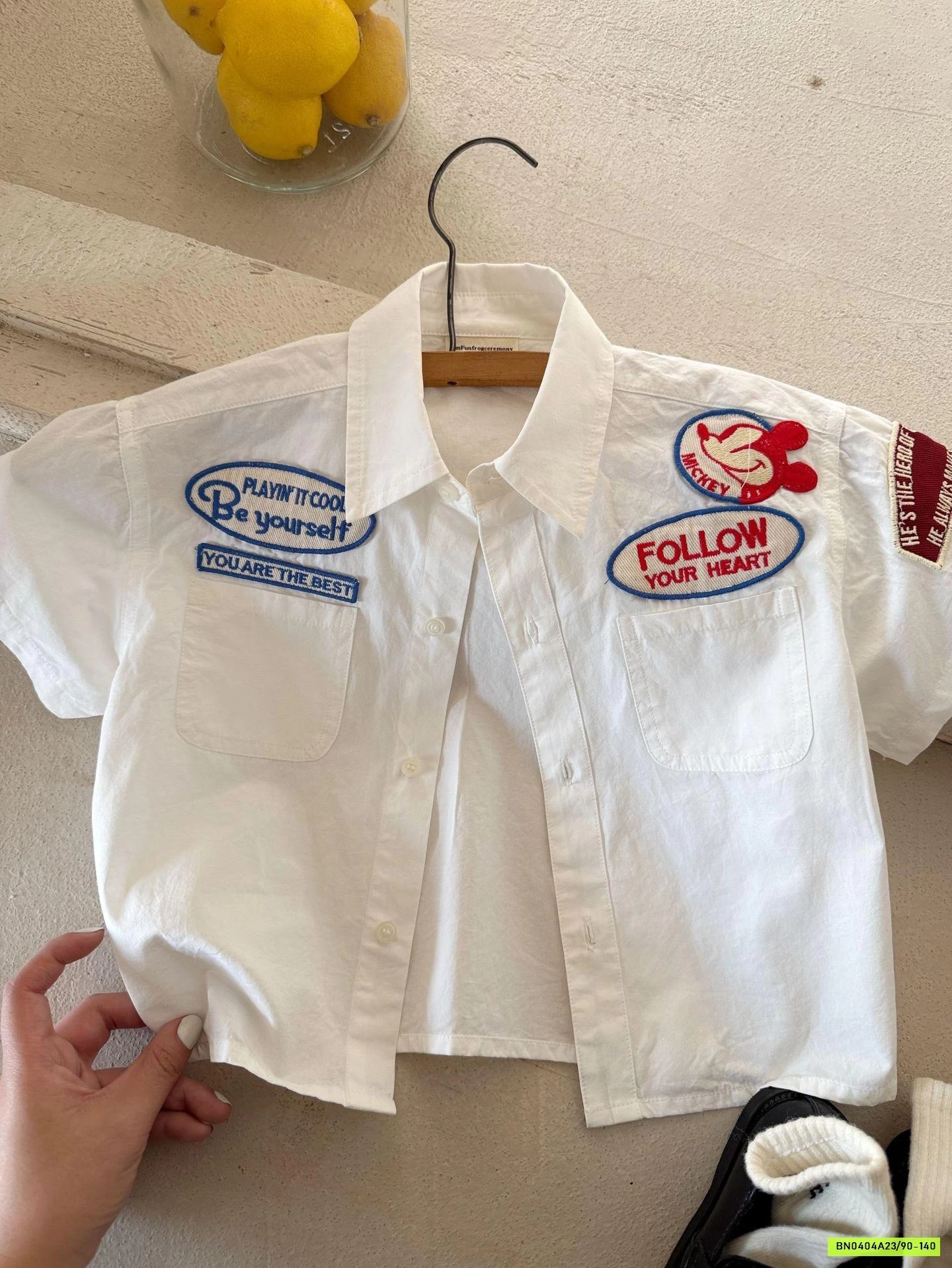 SƠ MI THÊU MICKEY MMGGBABY