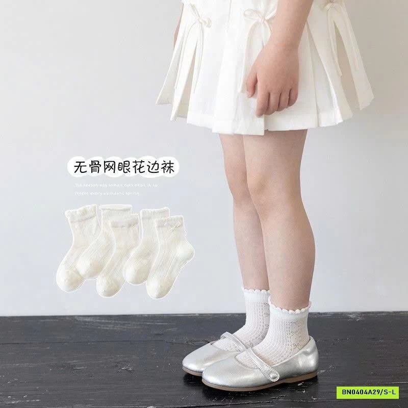 SET 5 ĐÔI TẤT REN BÈO TIỂU THƯ