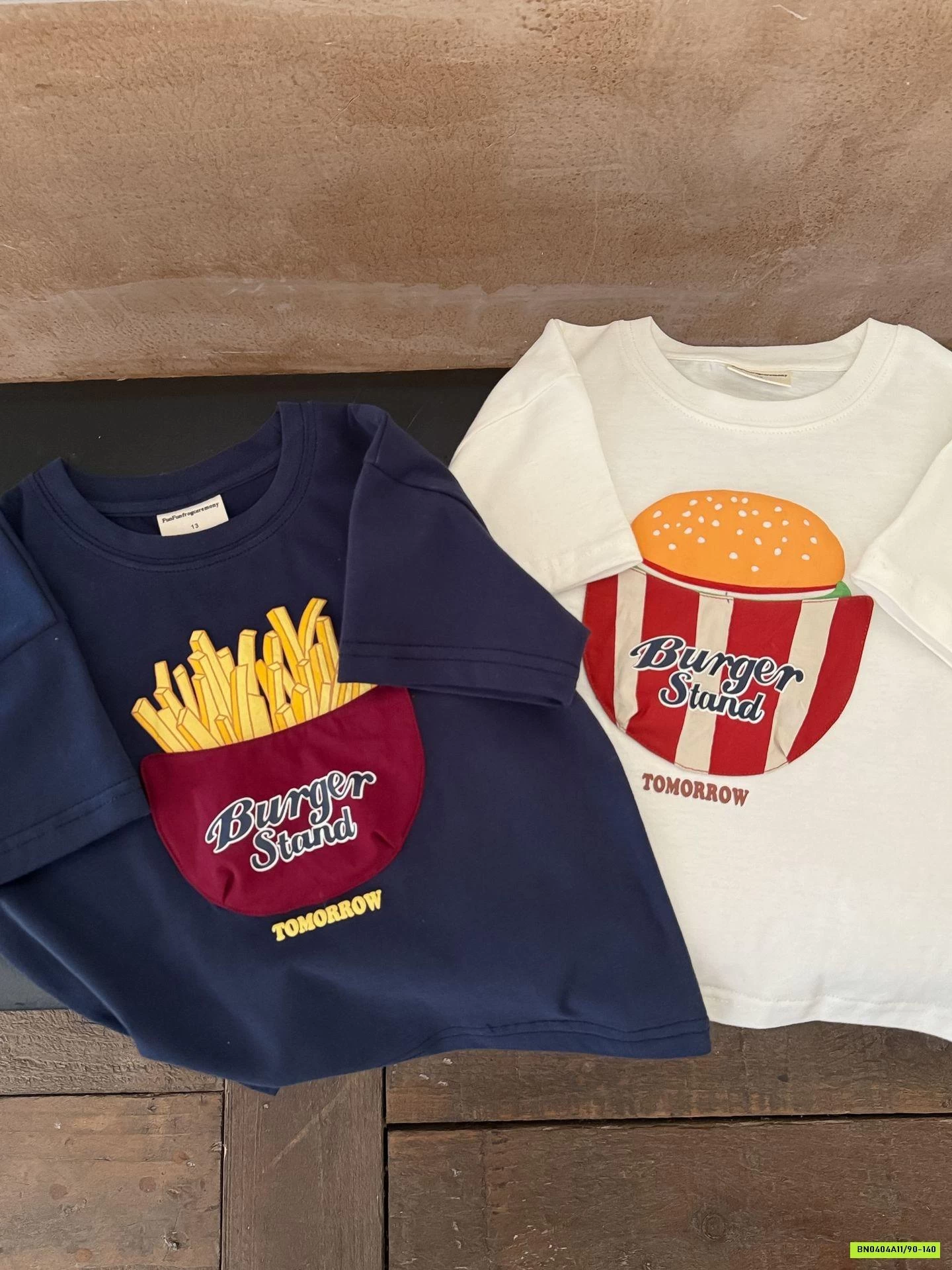 ÁO THUN ĐỒ ĂN NHANH MMGGBABY