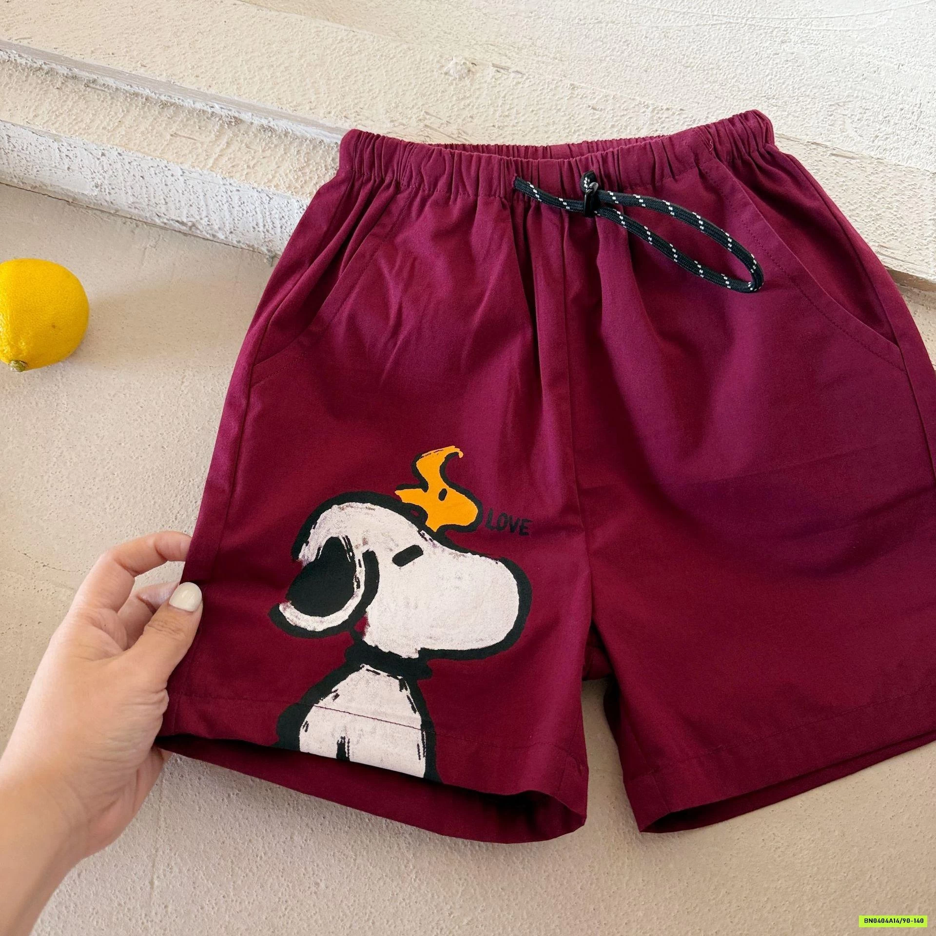 SHORT GIÓ SNOOPY MMGGBABY