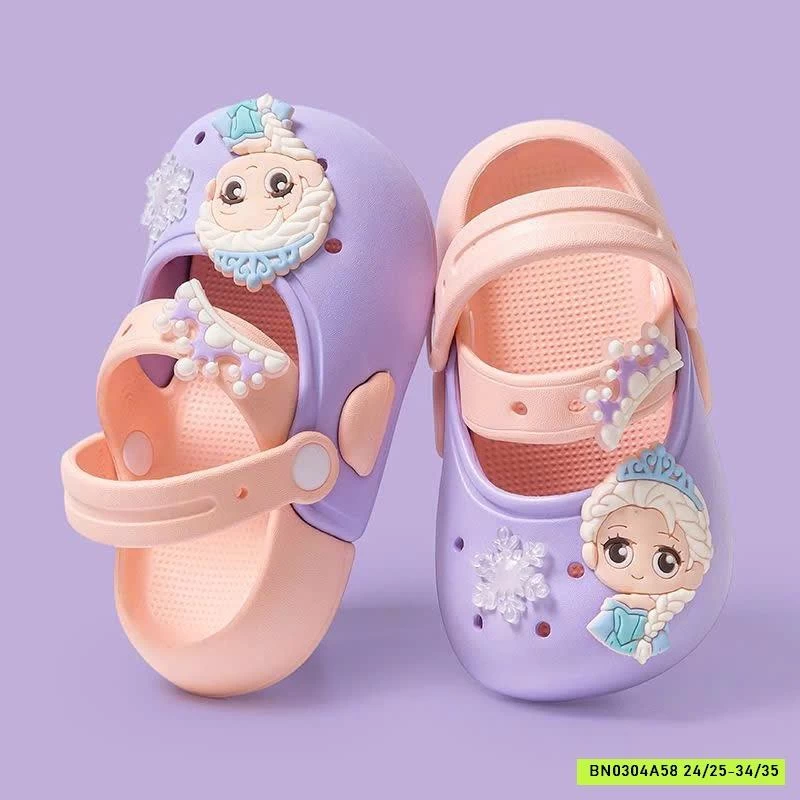 DÉP CROCS BÉ GÁI HOẠT HÌNH