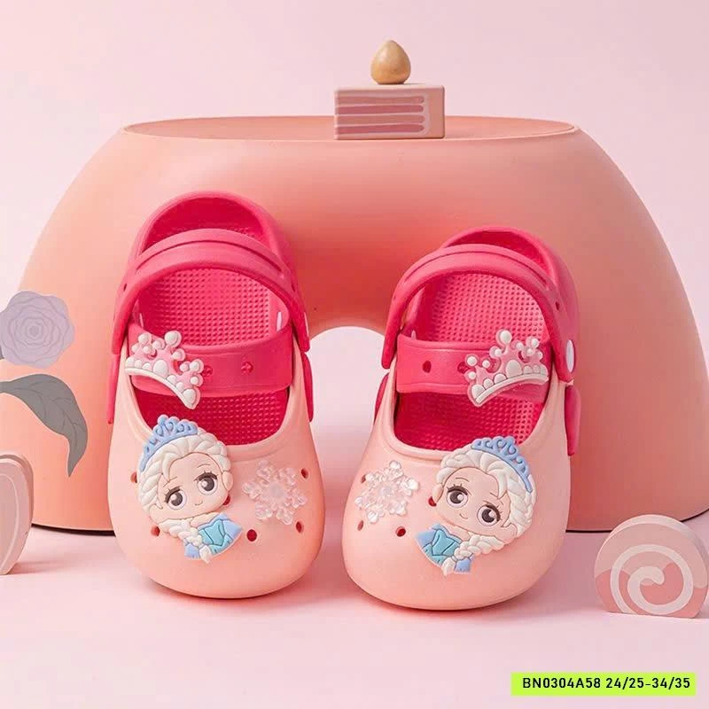 DÉP CROCS BÉ GÁI HOẠT HÌNH