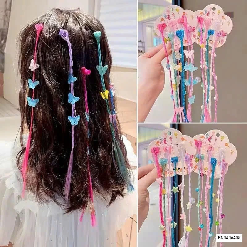 SÉT 18 KẸP TÓC GIẢ GẮN BƯỚM