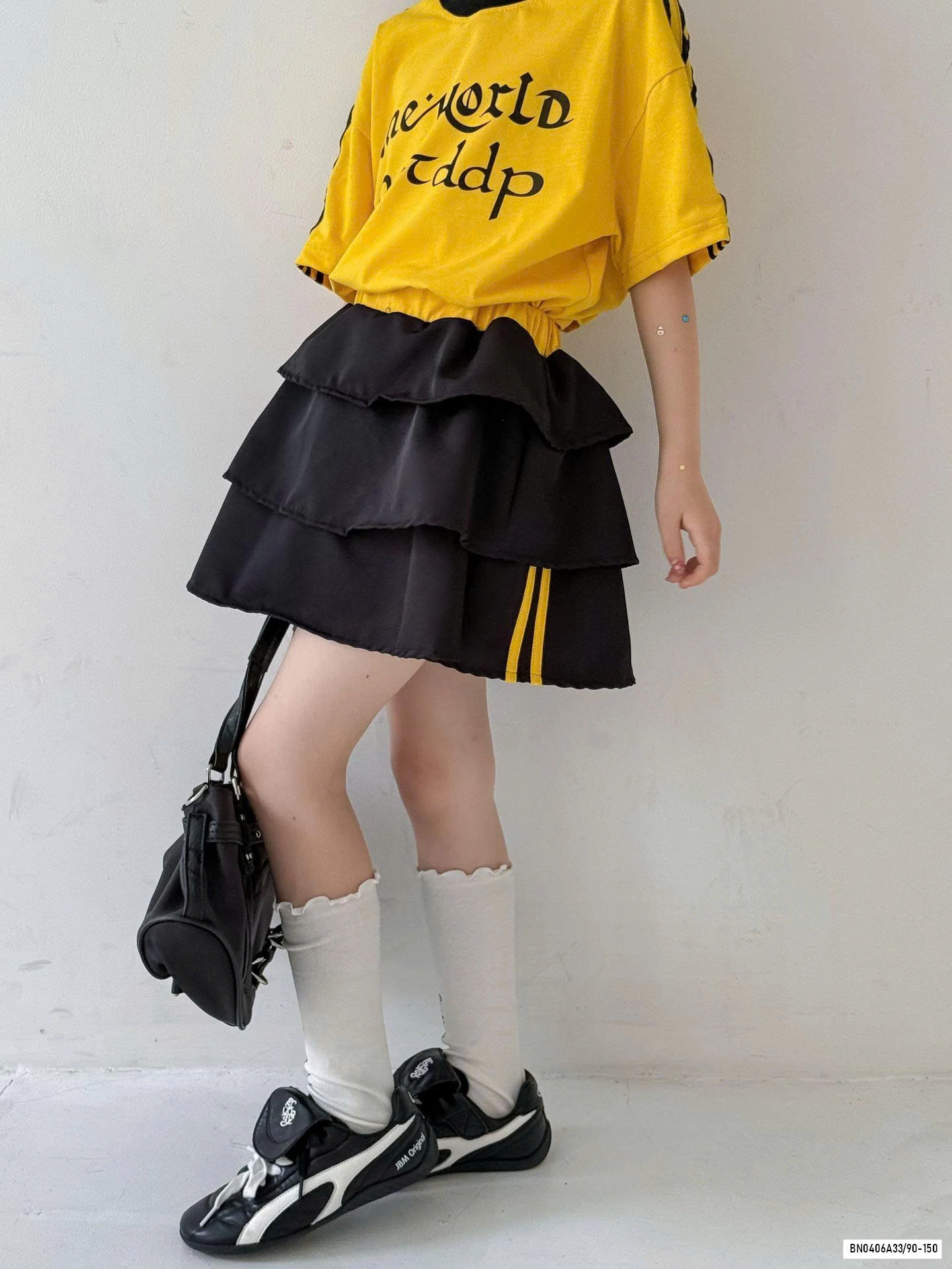 ÁO VÀNG MIX CV XẾP TẦNG