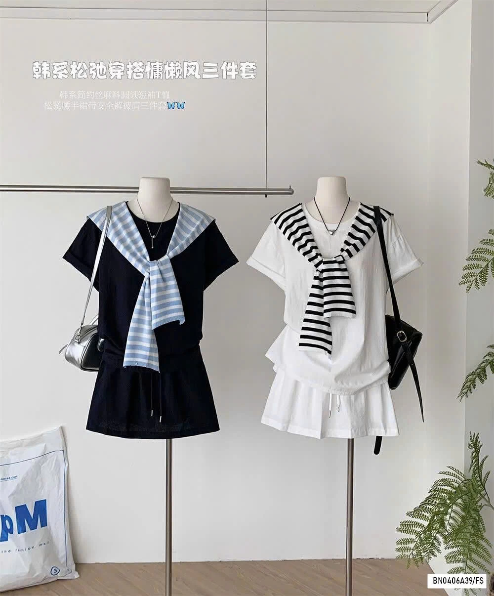 SÉT VÁY KÈM KHĂN CHOÀNG