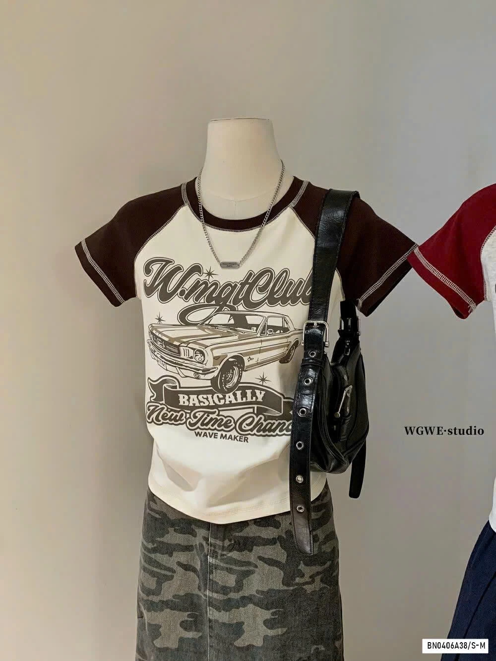 ÁO THUN PHỐI MÀU TAY WG.WE