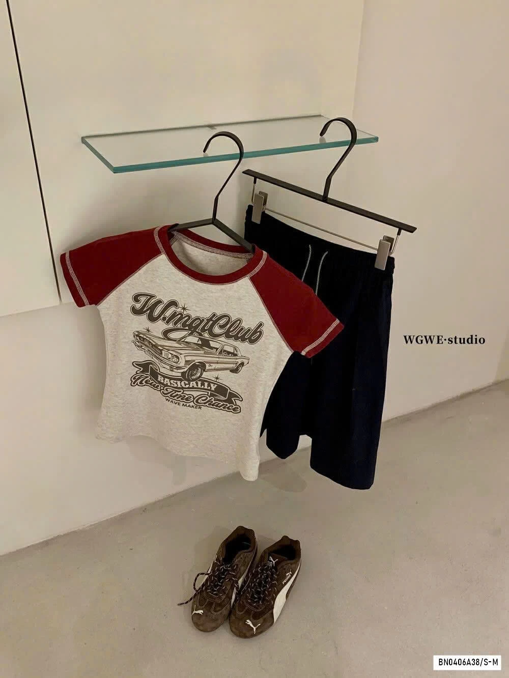 ÁO THUN PHỐI MÀU TAY WG.WE