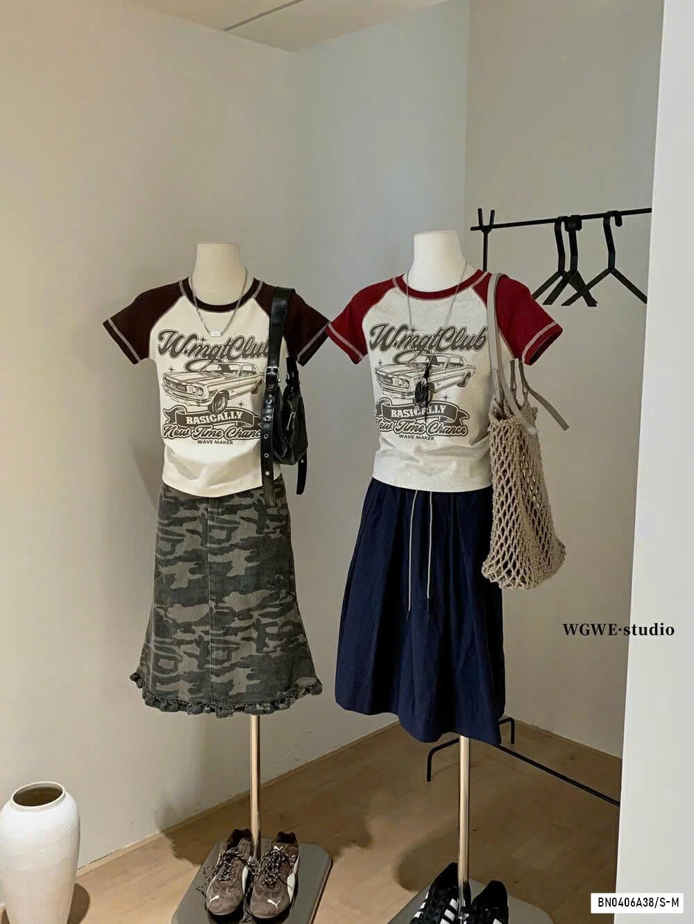 ÁO THUN PHỐI MÀU TAY WG.WE