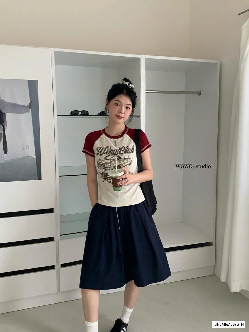 ÁO THUN PHỐI MÀU TAY WG.WE