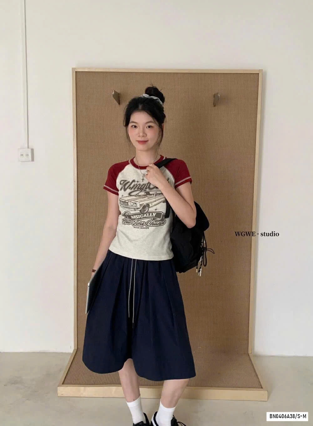 ÁO THUN PHỐI MÀU TAY WG.WE