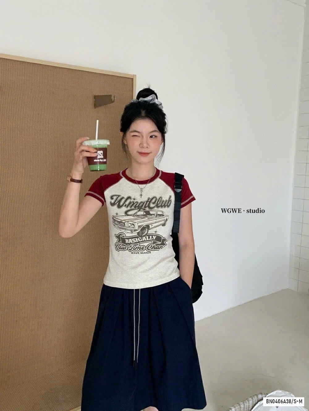 ÁO THUN PHỐI MÀU TAY WG.WE