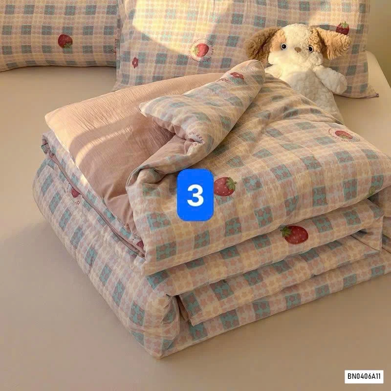 CHĂN BÔNG HÈ MỀM MÁT